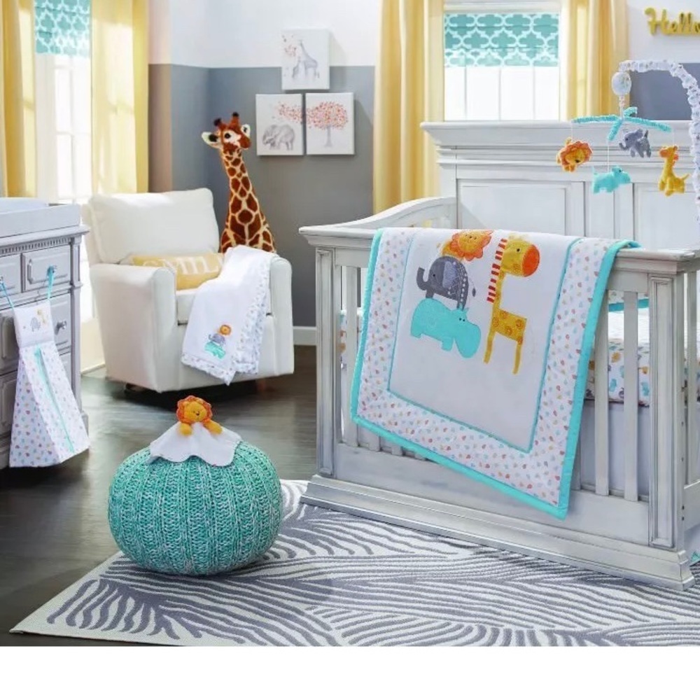 Babies ‘R Us Safari Friends Crib Bedding Set